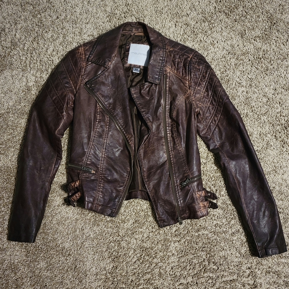 Maurice's leather jacket